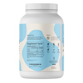 Grass Fed Beef Protein Powder Isolate - AutoimmuniTea, 23g of Paleo Carnivore Protein, Keto Friendly, Grain Free, No Dairy or Soy, No Whey, Stevia Free, Vanilla Flavor - 2lbs of Prime Muscle Building