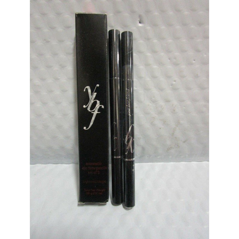 ybf YOUR BEST FRIEND AUTOMATIC EYE BROW PENCILS UNIVERSAL TAUPE