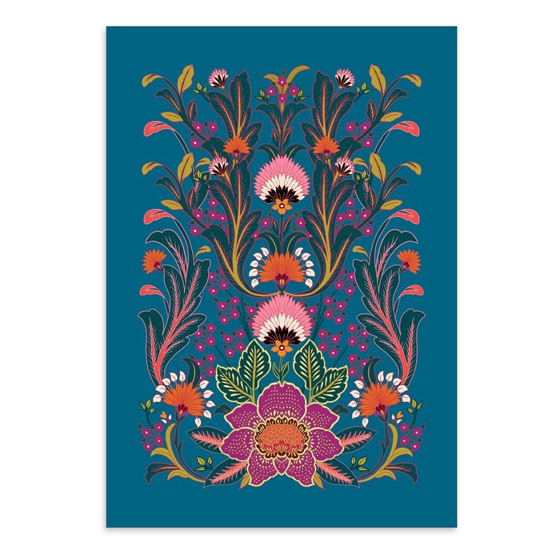 Punch Studio Renaissance Blue Boxed Note Cards (52828)