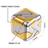 Metal Puzzle - 3D Cube Brain Teaser Puzzle