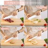 Astercook Knife Set for Kitchen with Block and Sharpener 22