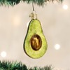 Old World Christmas Avocado Guacamole Glass Blown Ornament for Christmas