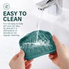 Silicone Soap Dish with Drain, SAISN Kitchen Soap Tray for