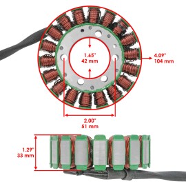 Caltric Stator And Regulator Timing Gasket For Sea-Doo GTX 155 215 230 250 260 300 08-22