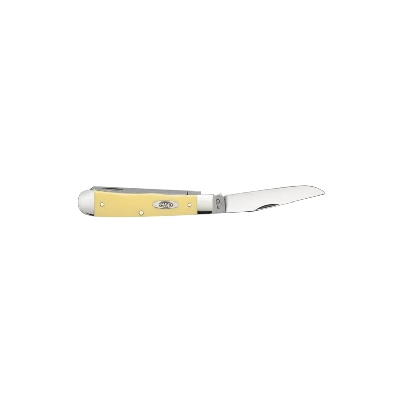 Caso Trapper Bolsillo Cuchillos, Cromo vanadio, Yellow CV