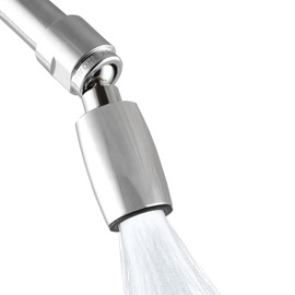 High Sierra® Classic™ Solid Metal 2.0 GPM Award Winning, High Pressure Shower Head. Patented Nozzle Never Clogs. Long Nut Hides Shower Arm Threads. Polished Chrome Finish