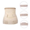 LALAFINA 3pcs Belly Girdle Support Band Postpartum Belly Wrap Post