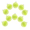 Sewroro Unique Sports Charms 10pcs Mini Tennis Pendants Diy Jewelry