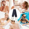 Beugo Exfoliating Back Scrubber for Shower, Exfoliator Bath Tool, Navy