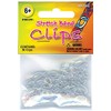 Pepperell STBCLIP1 Stretch Band Bracelet Loops Clips, Clear, 50 Per Package