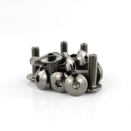 Xitomer Motorbike Full Sets Fairing Bolts Kits Fit for VFR800 2002-2013,Mounting Kits Washers/Nuts/Fastenings/Clips/Grommets (Titanium)