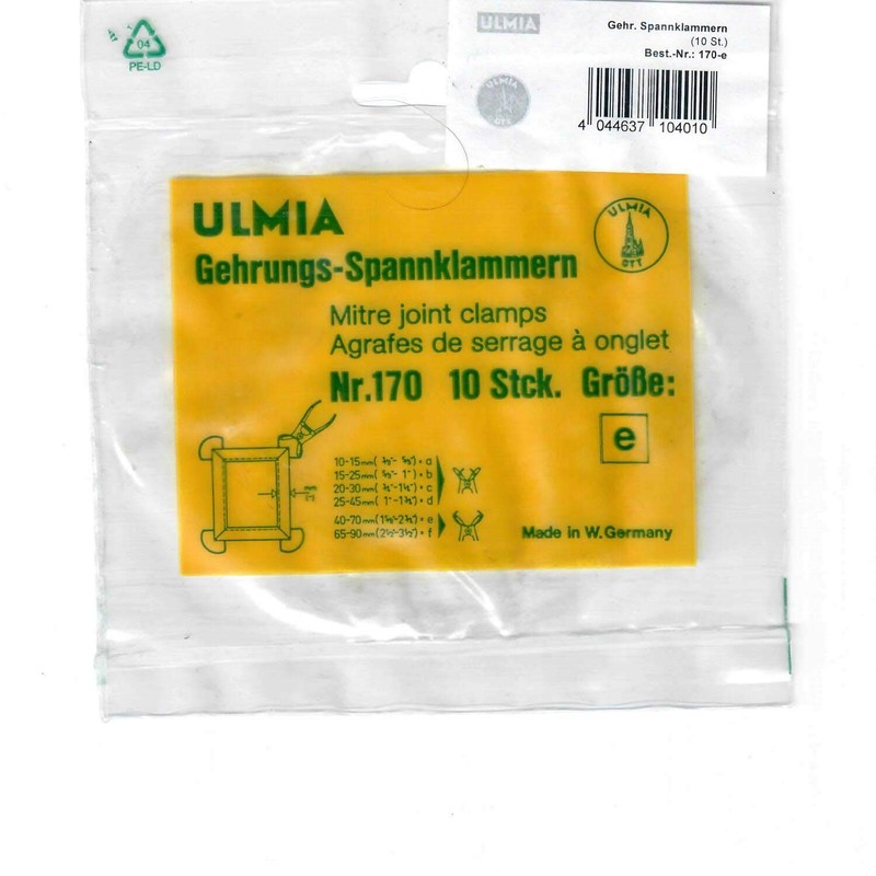 Ulmia "E" Size Miter Clamp Ring 10 Pack