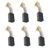 6 Pack 999043 Carbon Brush Compatible with Hitachi 999-043 514003-43