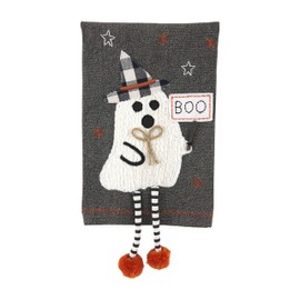 Mud Pie Dangle Leg Towel, Boo Ghost