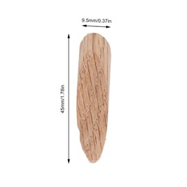 50Pcs 9.5mm Pocket Hole Plugs Wooden Dowel Jig Accessory Part Set Kit for Woodworking()