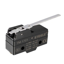 Fielect TM-1701 SPDT 1NO 1NC Long Hinge Lever Type Micro Limit Switch Screw Terminals