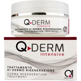 Q1 Q-Derm Intensive Anti-Wrinkle Cream for Women with Refreshing and Moisturising Effect, Regenerates and Repairs Skin | Ideal Cream for Surgery Scars 40 ml
