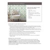 Alb4169 Garden Wallpaper Border 6.78" X 15'