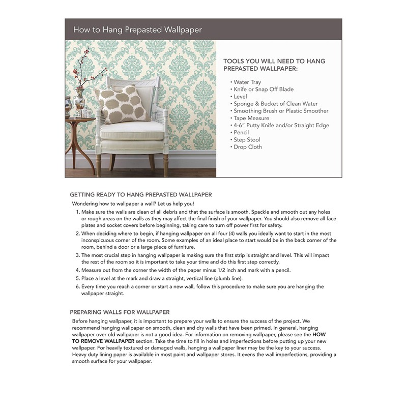 Alb4169 Garden Wallpaper Border 6.78" X 15'