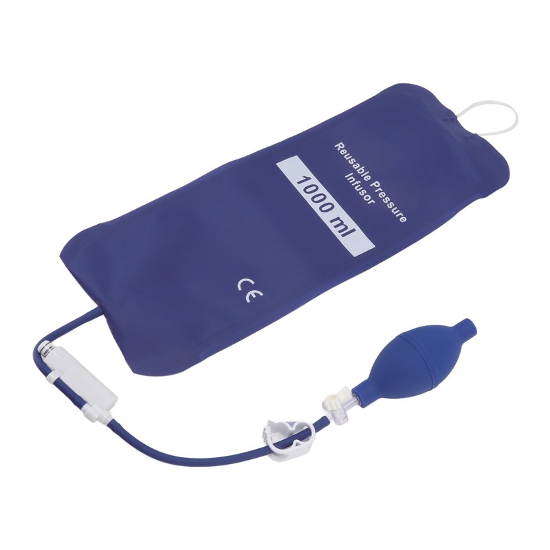 Pressure Infusion Bag 1000ml TPU Cloth Good Air Tightness Reusable
