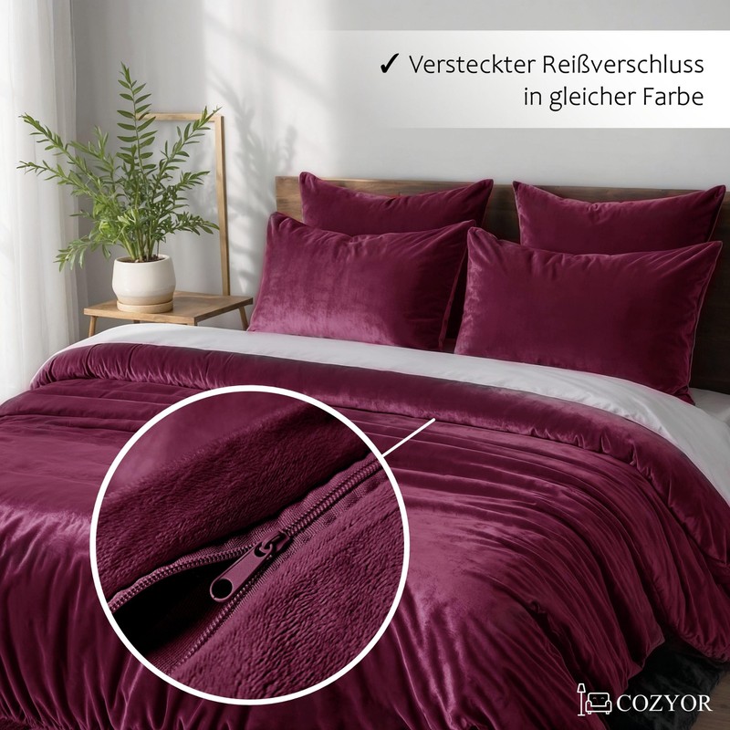 Cozyor Cuddly Bed Linen, Extra Thick and Soft Plush, Robust