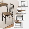Vipbear Dining Table Set for 4, 1.6" Thick Kitchen Table