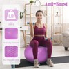 Fitvids Anti-Burst and Slip Resistant Exercise Ball Yoga Ball Fitness