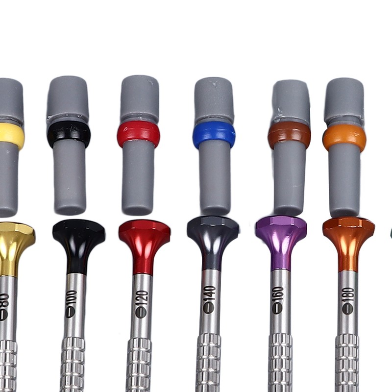 Watch Repair Screwdriver Set 0.6‑2.0mm Color Coded Replaceable Heads Micro