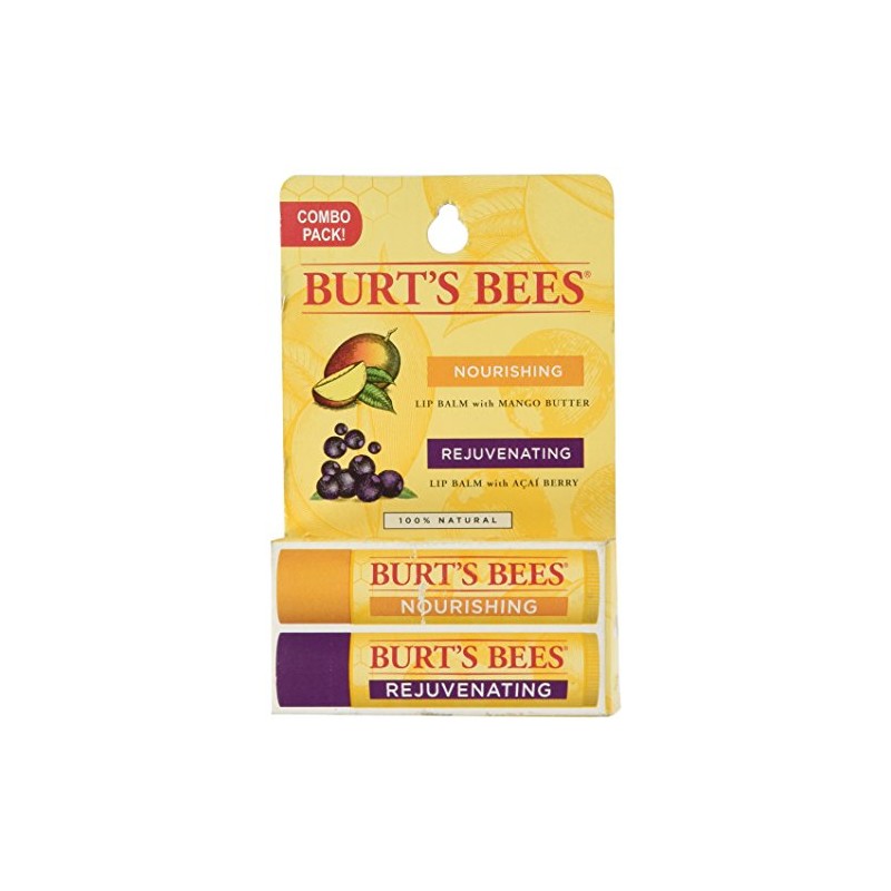 Burt 's Bees: Acai Berry & Mango Butter Combo de