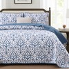 Menghomeus White Quilt Set Queen Boho Bedspread Coverlet Set 3