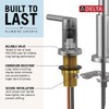 Delta Vesna Brushed Nickel Bathroom Faucet 3 Hole, 8 Inch
