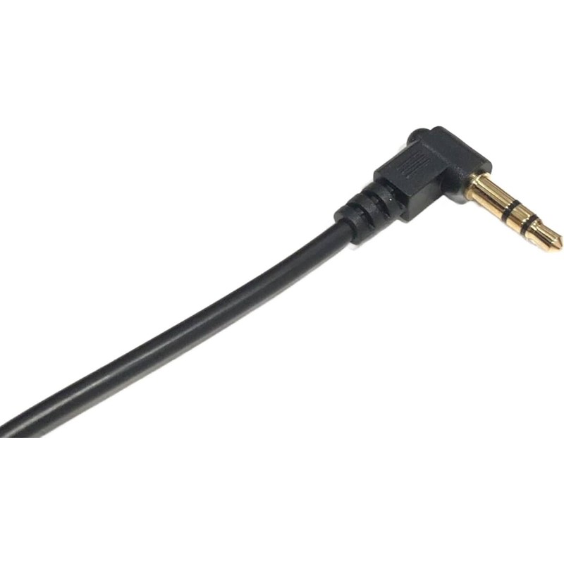 3.5mm 4 Pole Straight Male to 3.5mm 3 Pole L