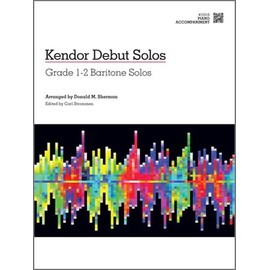 Kendor Music Kendor Debut Solos - Baritone T.C. & B.C. - Piano Accompaniment