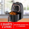 Brentwood Appliances AF-202BKC 2 Quart Small Air Fryer Copper with