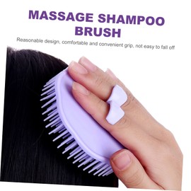 BIUDECO 12pcs Lightweight Scalp Cleaning Brush Hair Comb Exfoliating Shampoo Brush for Easy Wash