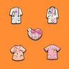 20Pcs Medical Shoe Decoration Charms for Croc Clog, Nurse Charms