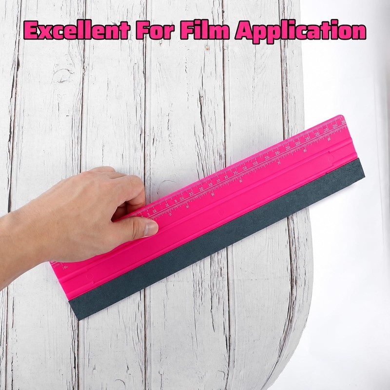 Telooco Professional Squeegee for Vinyl, 12 Inch Vinyl Wrap Squeegee