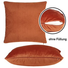 BARBONS Set of 2 Cushion Covers: 40 x 40 / 50 x 50 / 45 x 45 / 30 x 50 cm, Covers for Decorative Cushions/Lumbar Cushions: 40 x 40 / 45 x 45 / 50 x 50 cm, Cushion Covers: 40 x 40 / 45 x 45 / 50 x 75 cm