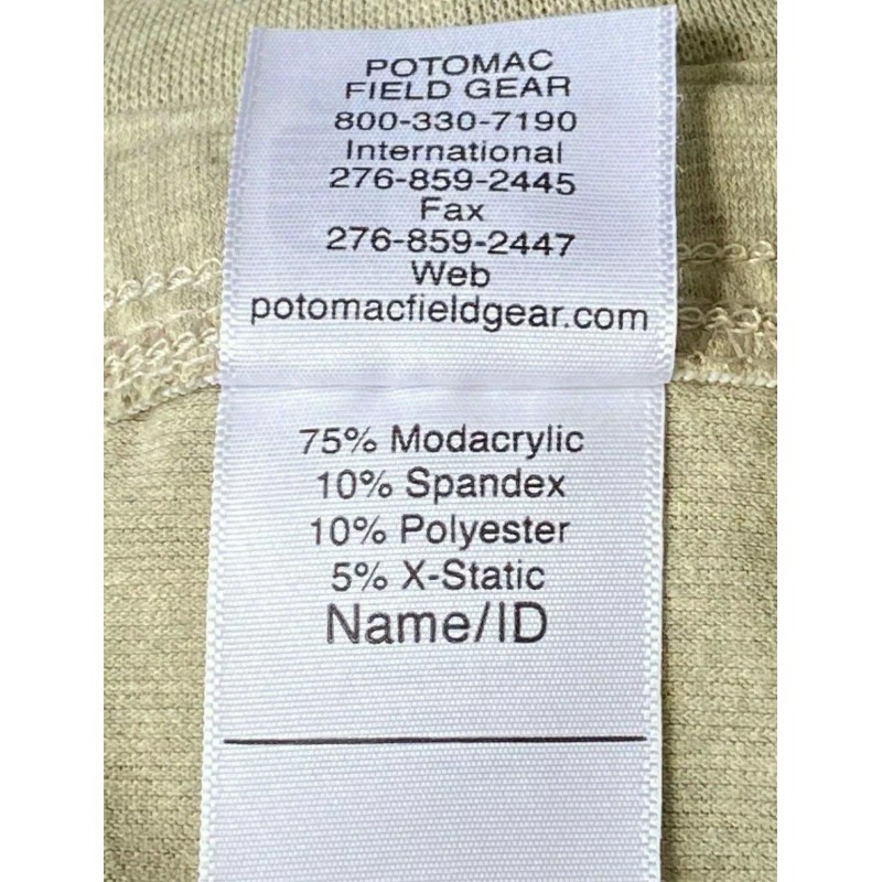 Long Underwear Fire resistant Advanced moisture Two pairs X Large