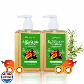 Gypsophila 2 Pack Batana Oil Shampoo for Hair Growth, Rosemary Shampoo – Nour