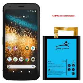 For CAT 4300mAh Durable Spare APP00317 Extended Slim Battery Compatible with CAT S62 Pro
