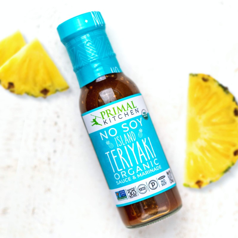 Primal Kitchen No Soy Teriyaki Sauce Variety 2-Pack, Made with