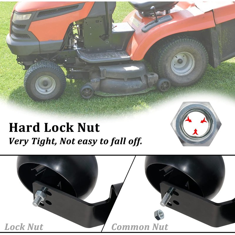 yue （6） for Exmark Mower Anti Scalp Deck Wheel+KIT 103-3168