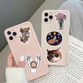 100Pcs Water Bottle Stickers for Kids, Cute Stickers for Water Bottles, Waterproof Aesthetic Vinyl Cute Sticker for Kids Teens Girls Adults, for Water Bottle Laptop Luggage