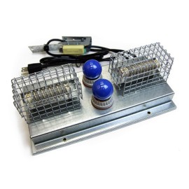 Pinnon Hatch Farms 0537 - Replacement Heater & Thermostat for Box Brooder 110V