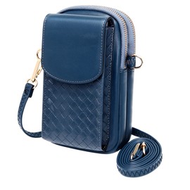 KUKOO Small Crossbody Phone Bags for Women with Card Slots, Cellphone Purse Wallet for Travel Shopping