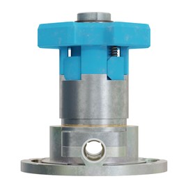 DIWARO® K028 Roller Shutter Gear, Reduction 3:1 Left, Drive 6 mm Internal Square, Crank Gear, Bevel Gear for SW 60 Roller Shutters, Steel Shaft in Roller Shutter Box