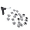 20Pcs Golf Shoe Spikes Golf Shoe Replacement Cleats Pins Removable