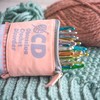 Boye OCD Fabric Crochet Storage Bag with Zipper, 5.75" x