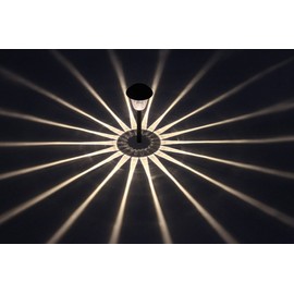 voona Solar LED Outdoor Lights 8-Pack Stainless Steel Pathway Landscape Lights for Outdoor Path Patio Yard Deck Driveway and Garden, (Silver)